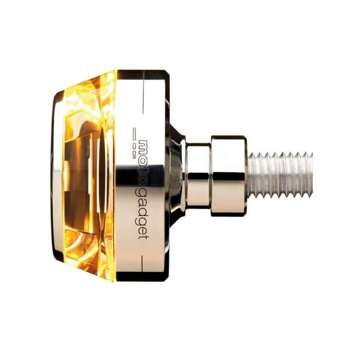 motogadget m-Blaze DISC LED Lenkerendenblinker links schwarz – Motorrad Bar End Blinker Ersatzteil