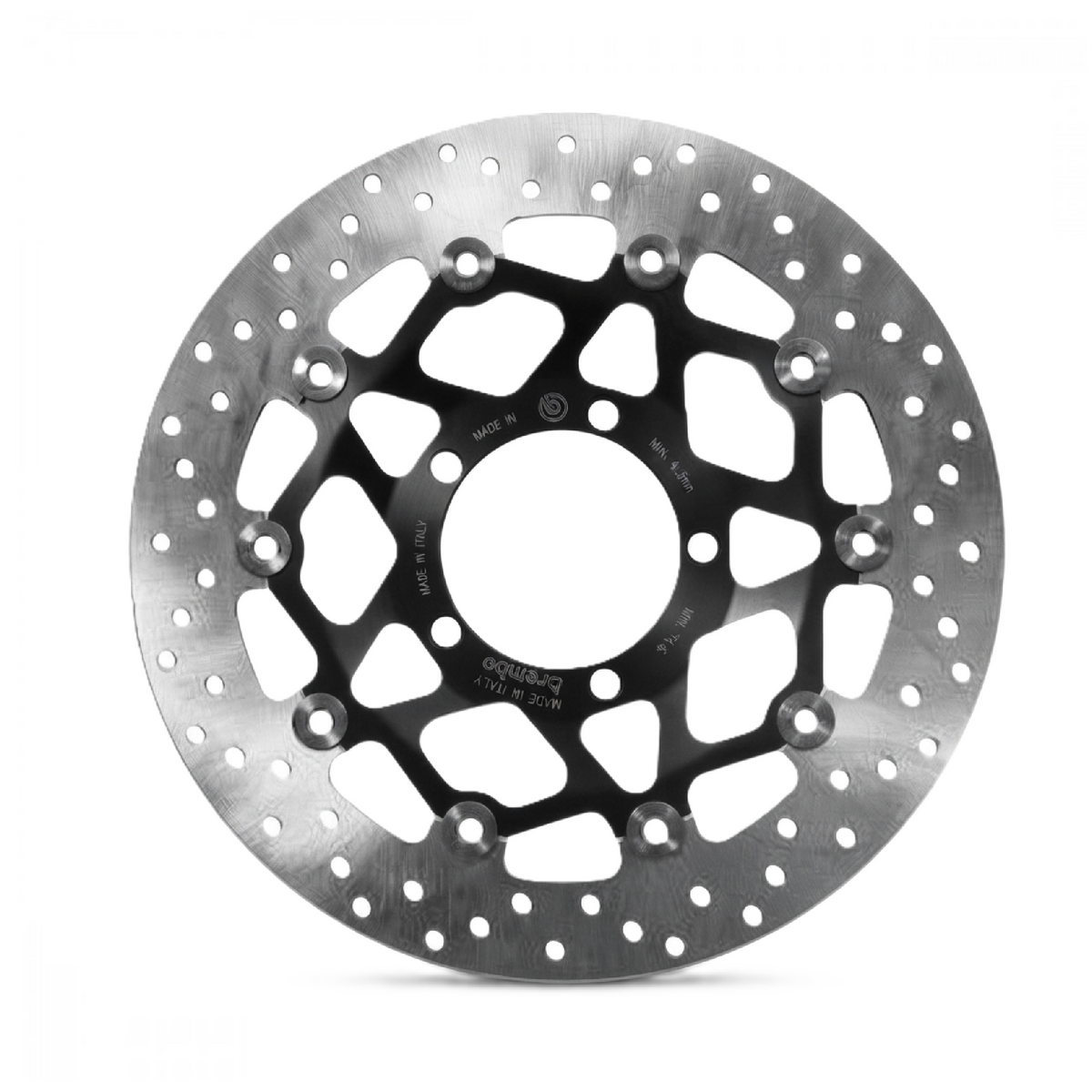 Brembo 78B40862 Bremsscheibe für Triumph Daytona 675 und Street Triple 675 – schwimmend, 308 mm