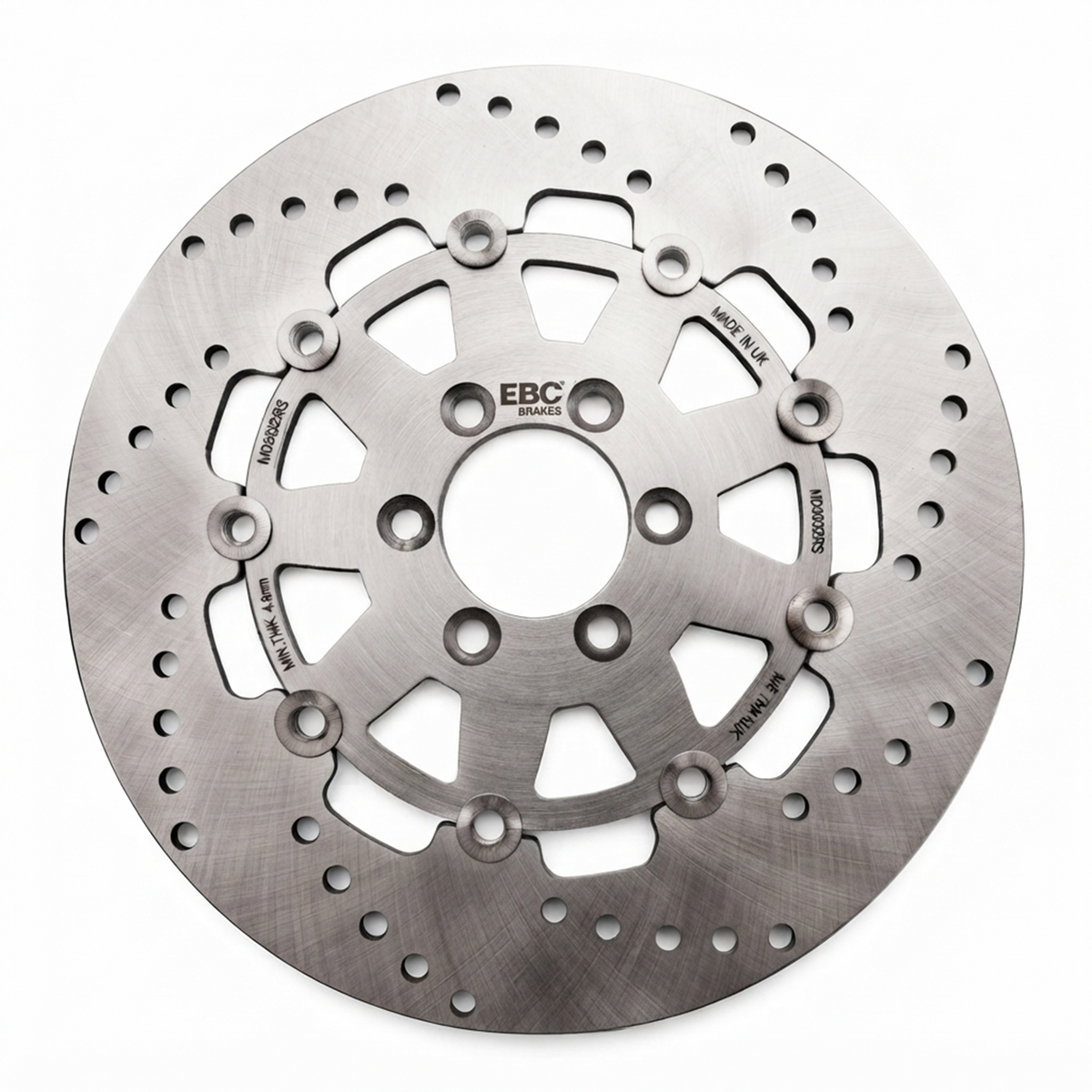 EBC MD3032RS Bremsscheibe vorne für Suzuki VS 600 / VS 750 / VS 800 / VS 1400 Intruder Bj. 1986–2003 – schwimmend, 296 mm