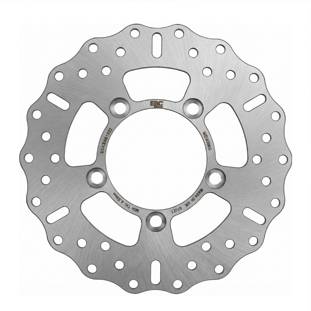 Bremsscheibe hinten Wave Suzuki GSF 600-1200 / GSX 600-1300 / SV 650 / RF 600-900 / GSX-R 750-1100 Bj. 1988–2007 – EBC