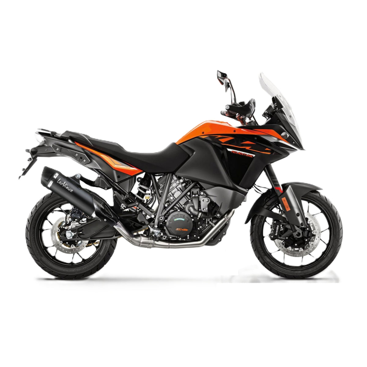 Schalldämpfer LeoVince Nero 14045 Slip On KTM Adventure 1090 / Super Adventure 1290 2017-2020