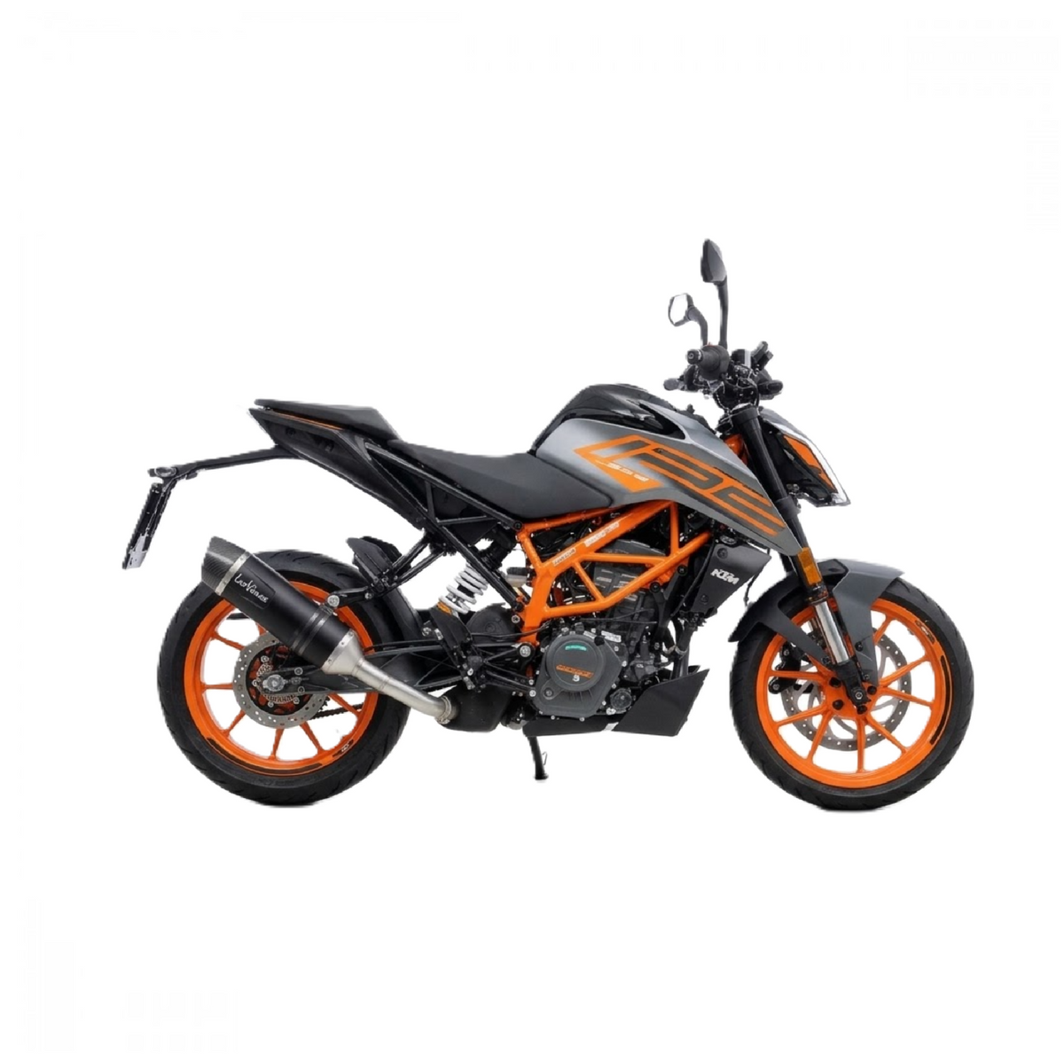 Schalldämpfer KTM 125 Duke / 390 Duke LV-ONE EVO Black LeoVince