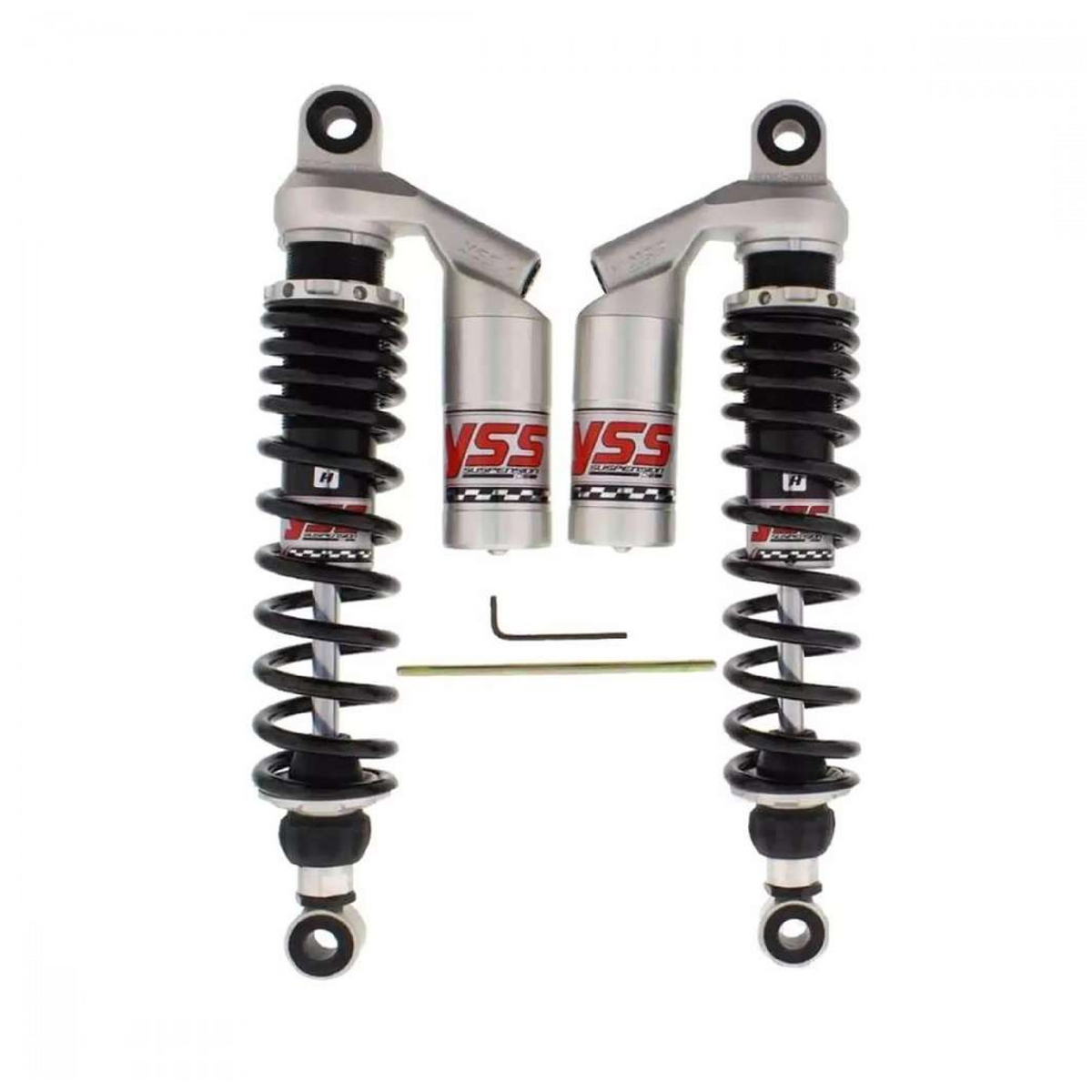 YSS RG362-360TRCJ-26-888 Federbein für Yamaha VMX-12 1200 Vmax – Gasdruck, 360 mm, mit Ausgleichsbehälter