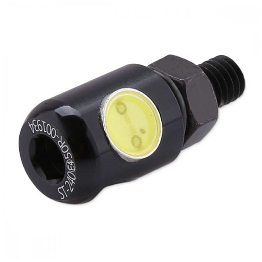SHIN-YO Kennzeichenbeleuchtung LED schwarz – Motorrad Universal Kennzeichenleuchte Ersatzteil
