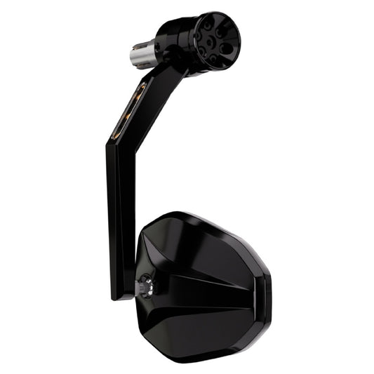 HIGHSIDER Pro VICTORY RIM Lenkerendenspiegel mit LED Blinker Positionslicht – Motorrad Bar End Spiegel Blinker Kombination