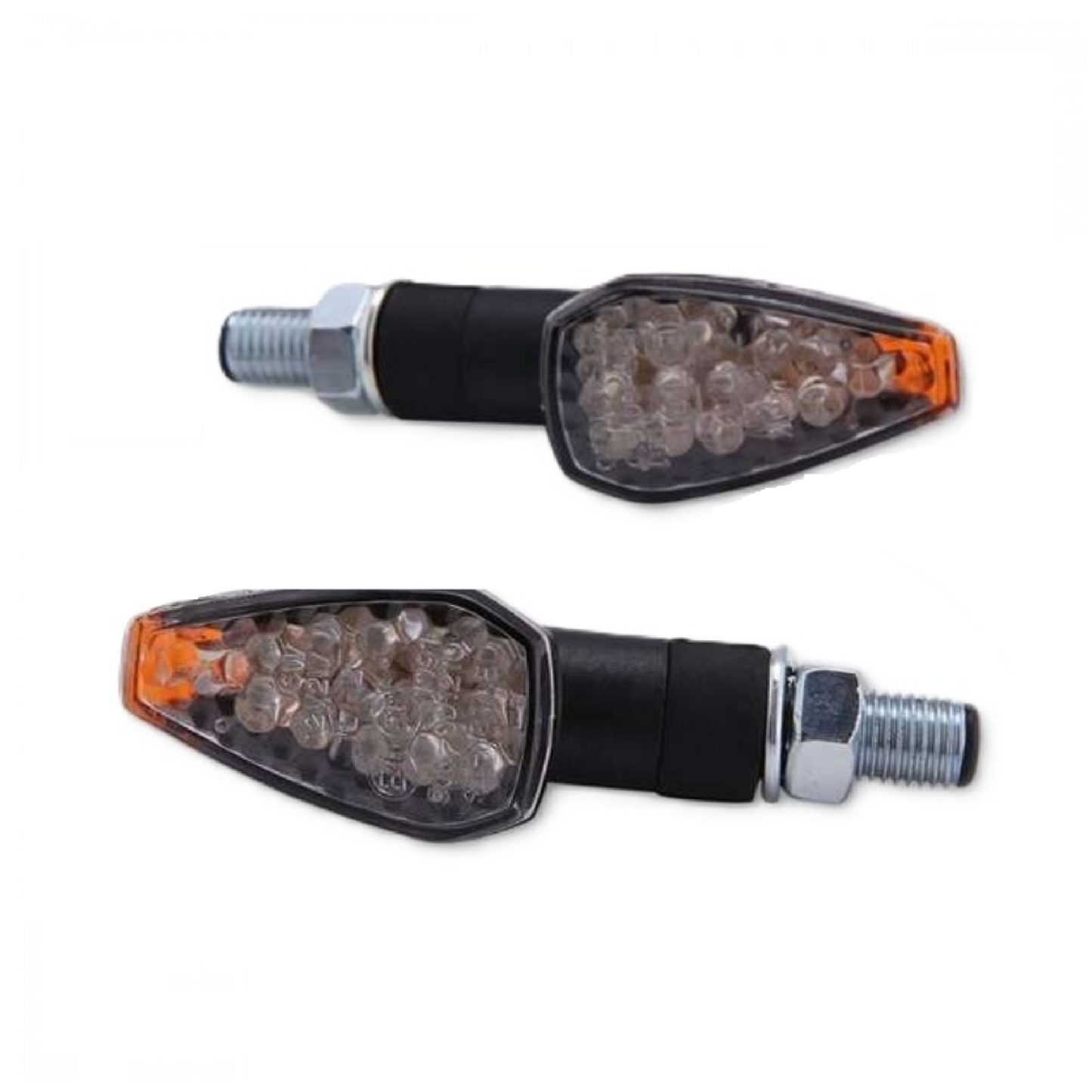 SHIN-YO PEAK LED Blinker Paar schwarz – Motorrad Universal Blinker Ersatzteil