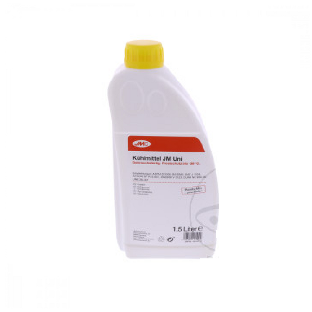 JMC 530.00.19 Kühlmittel Universal 1,5 Liter Ready-Mix – gebrauchsfertig, gelb, bis -38°C