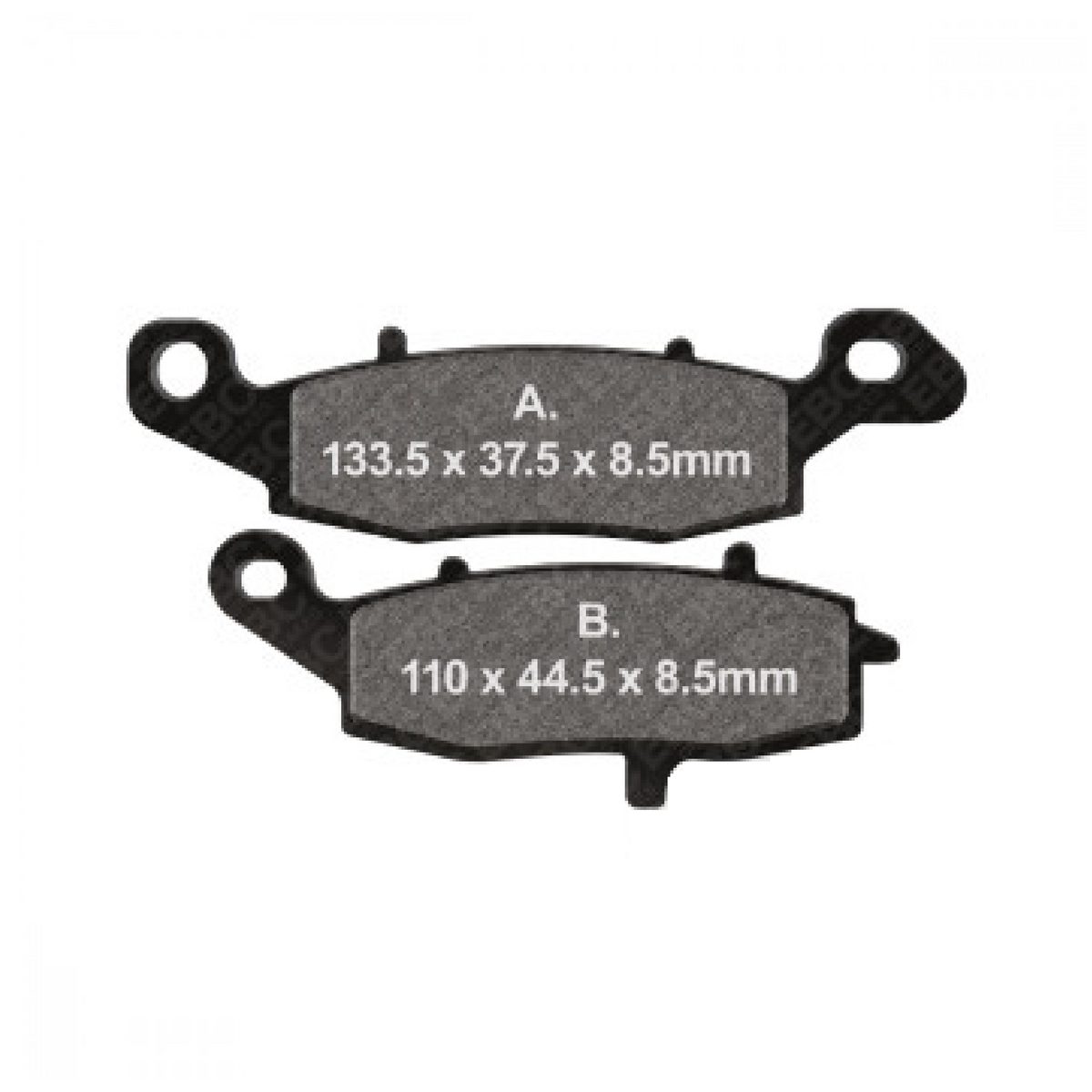 EBC FA229HH Bremsbeläge vorne für Suzuki DL 650/1000 V-Strom, DR 800 Big, GSF Bandit, GSR 750, SFV 650 Gladius, SV 650, VL 1500 Intruder – HH-Sinter, ECE R90

