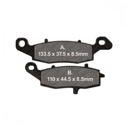 EBC FA229 Bremsbeläge vorne für Suzuki DL 650/1000 V-Strom, DR 800 Big, GSF Bandit, GSR 750, SFV 650 Gladius, SV 650, VL 1500 Intruder – organisch DMX, ECE R90

