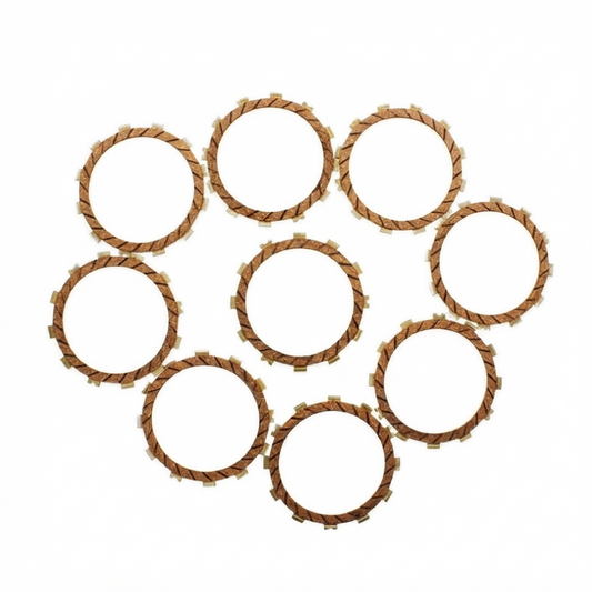 TRW MCC325-9 Kupplungslamellen Standard Satz für Kawasaki KLZ 1000 Versys ABS / Z 900 ABS / Z 900 RS / Z 1000 ABS / Z 1000 SX ABS Bj. 2015–2021 – 9 Lamellen, 136/144 mm