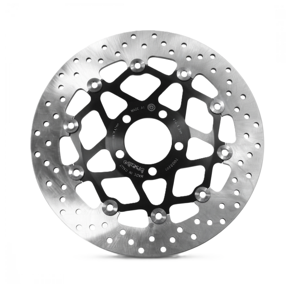 Brembo 78B40841 Bremsscheibe für Kawasaki GPZ, GTR, Z, ZL, ZR, ZX, ZXR und ZZR – schwimmend, 300 mm