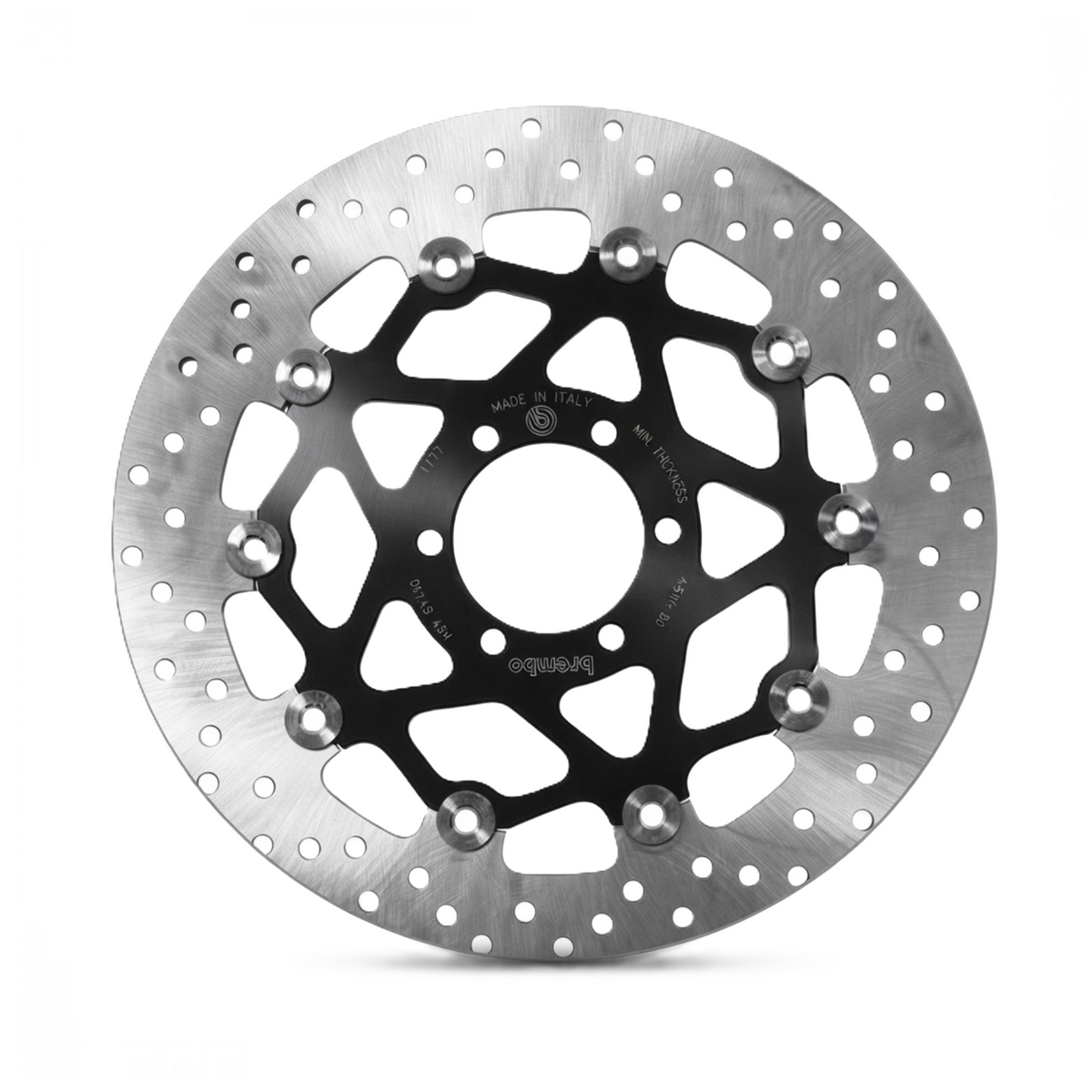 Brembo 78B40850 Bremsscheibe für Ducati Monster 620, Monster 695, Monster 800 und Multistrada 620 – schwimmend, 300 mm