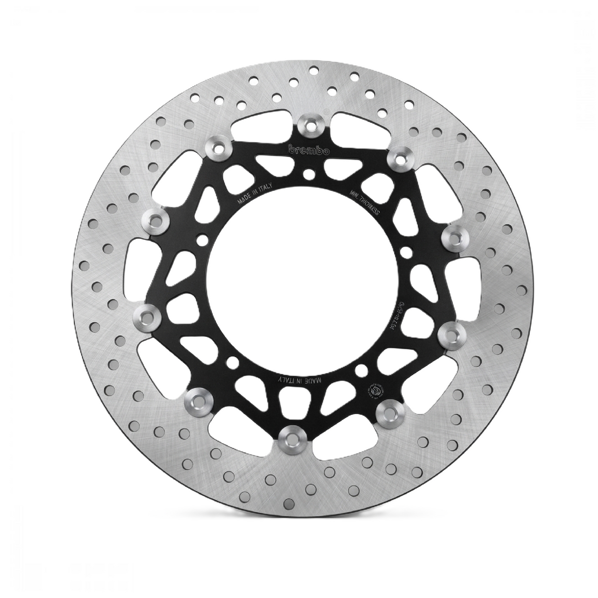 Brembo 78B40871 Bremsscheibe für Yamaha FZ1 / MT-10 / YZF-R1 / YZF-R6 / VMX-17 / XVS 1300 – schwimmend, 320 mm