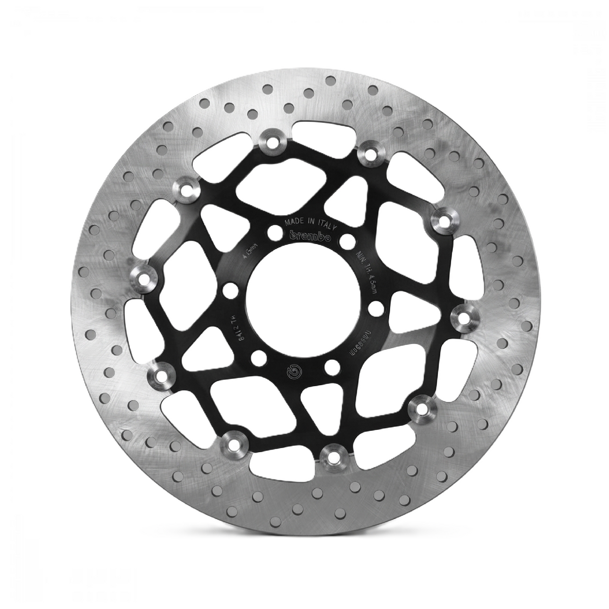 Brembo 78B40874 Bremsscheibe für Triumph Daytona 955 i / Masterblaster 955 SS / Speed Triple 900 / 955 / Sprint 955 – schwimmend, 320 mm
