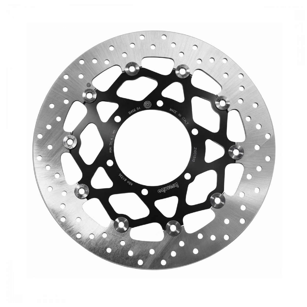 Brembo 78B40884 Bremsscheibe vorne für Suzuki GSX-R 1000 und GSX-R 1000 R – schwimmend, 320 mm