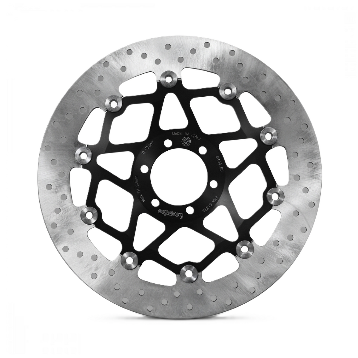 Brembo 78B40885 Bremsscheibe vorne für Ducati Monster 696 Anniversary ABS (2013) – schwimmend, 320 mm