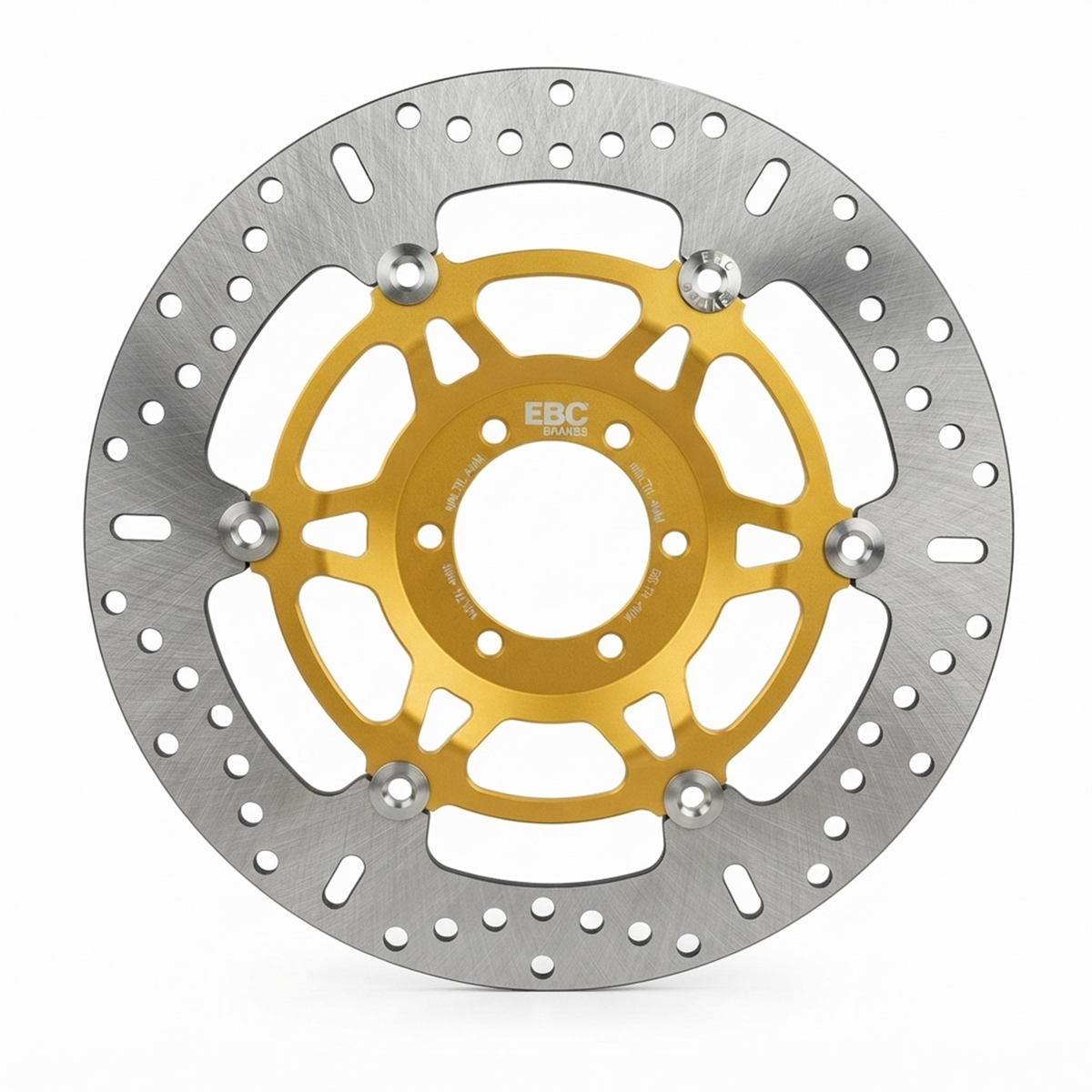 EBC MD2001X Bremsscheibe vorne für Aprilia RST 1000 Mille Futura / Ducati 907 / Yamaha FJ 1200 / FZ 750 – schwimmend, X-Serie, 299 mm