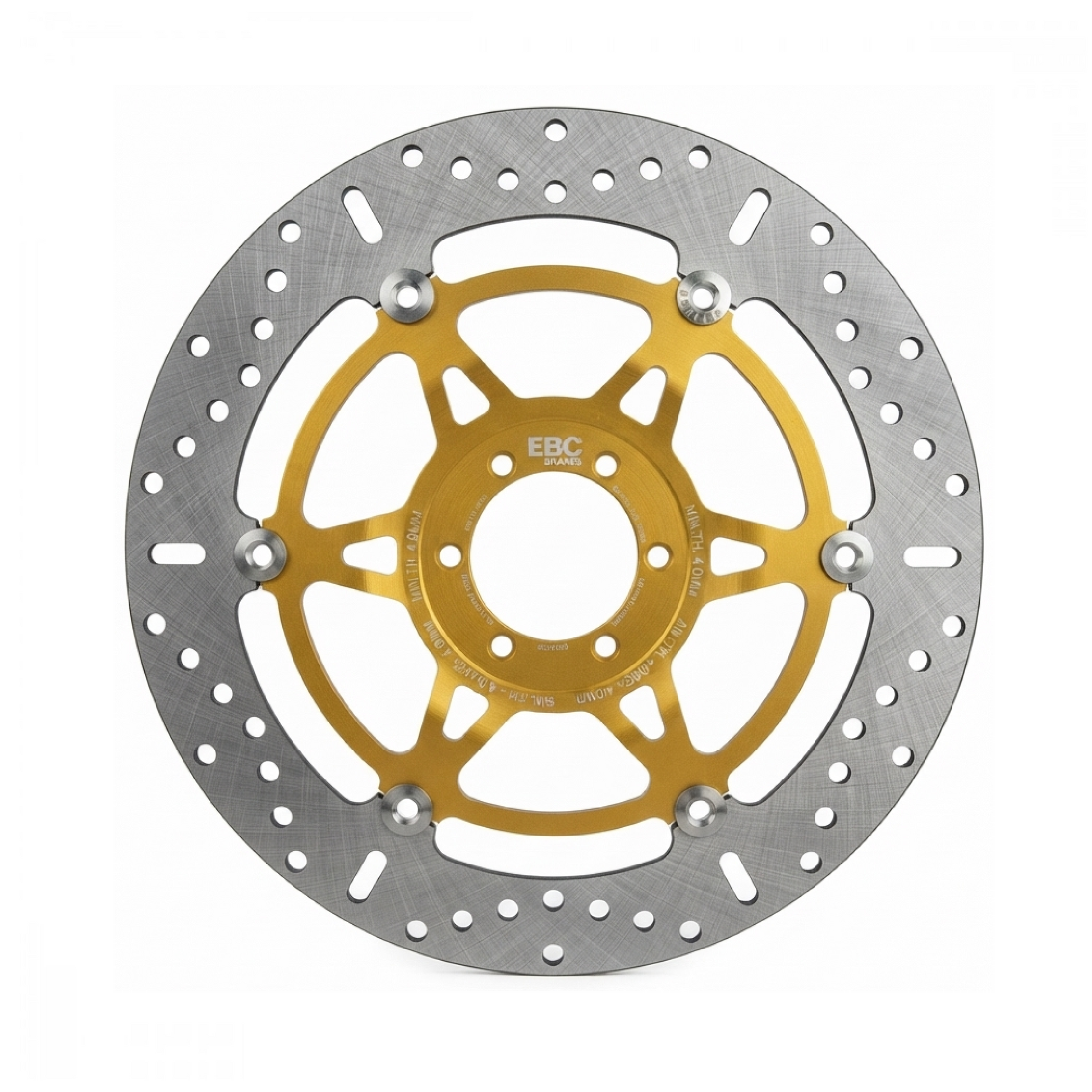 EBC MD2003X Bremsscheibe vorne für Aprilia RS 125 / Ducati 748 / Monster 750 / Yamaha YZF 750 R / XJR 1200 u.v.m. – schwimmend, X-Serie, 320 mm