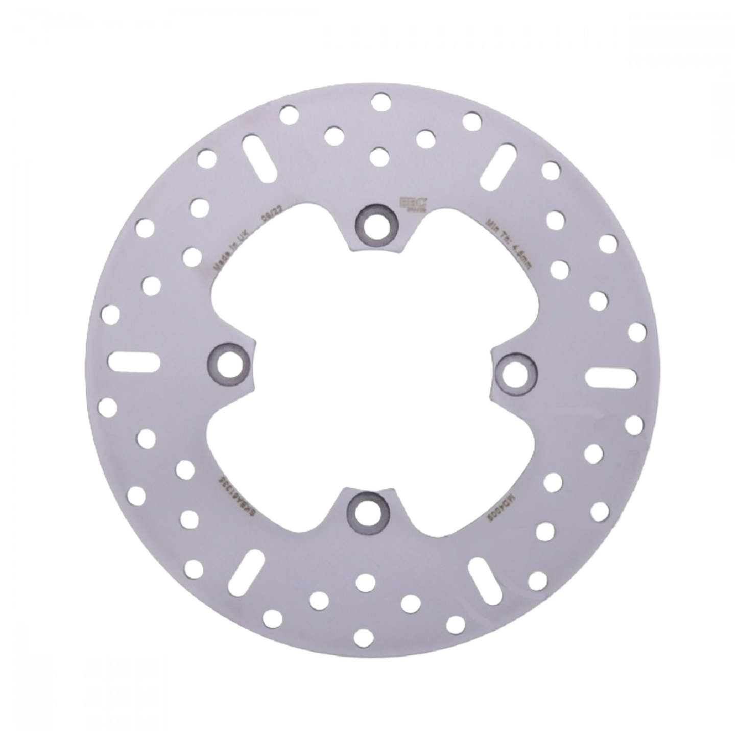 EBC MD4009 Bremsscheibe hinten für Kawasaki ZXR 400 H/L / ZZR 400 N / ZR 550 B Zephyr / ZZR 600 E Bj. 1989–2006 – starr, 240 mm