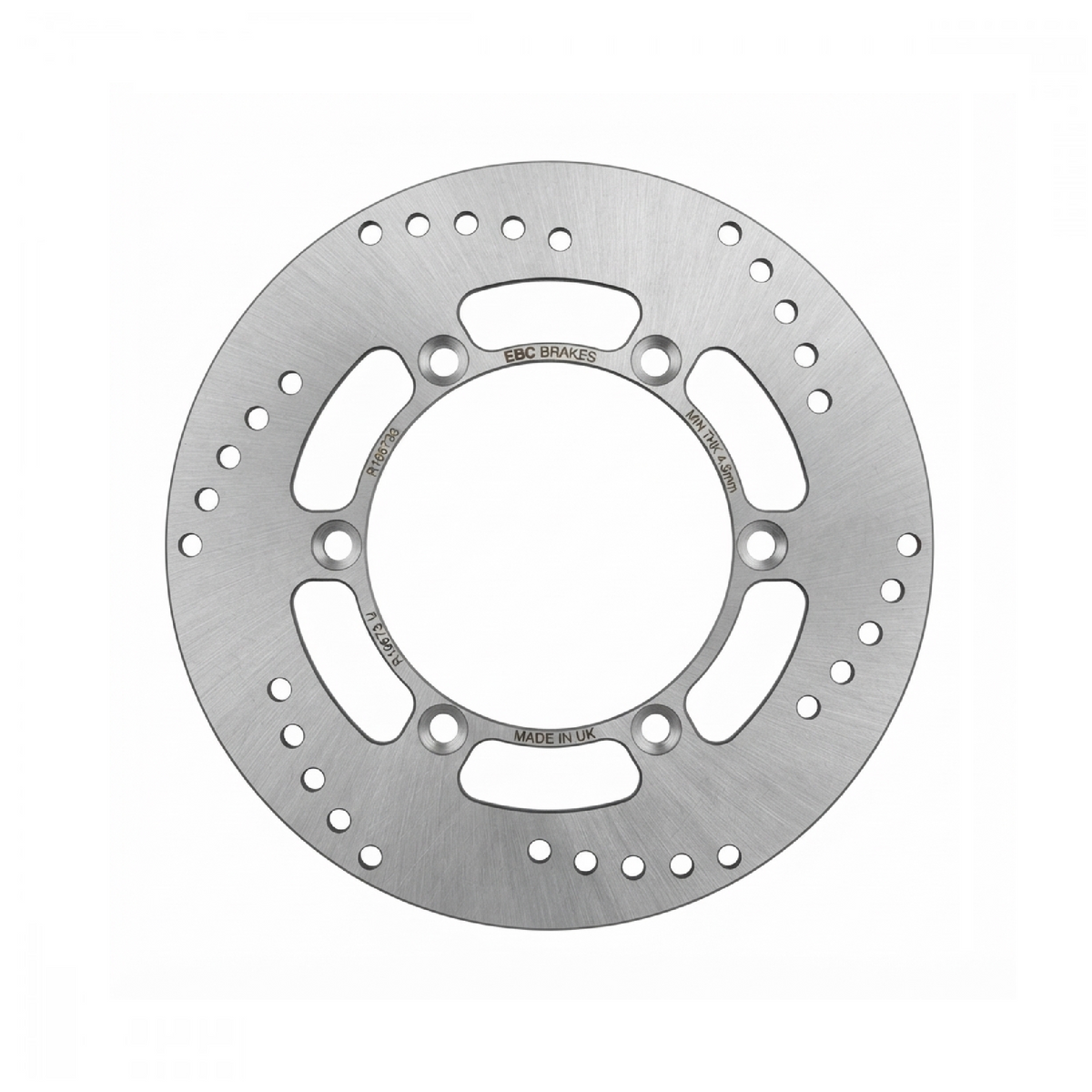 EBC 760.23.11 Bremsscheibe hinten – starr, 270 mm