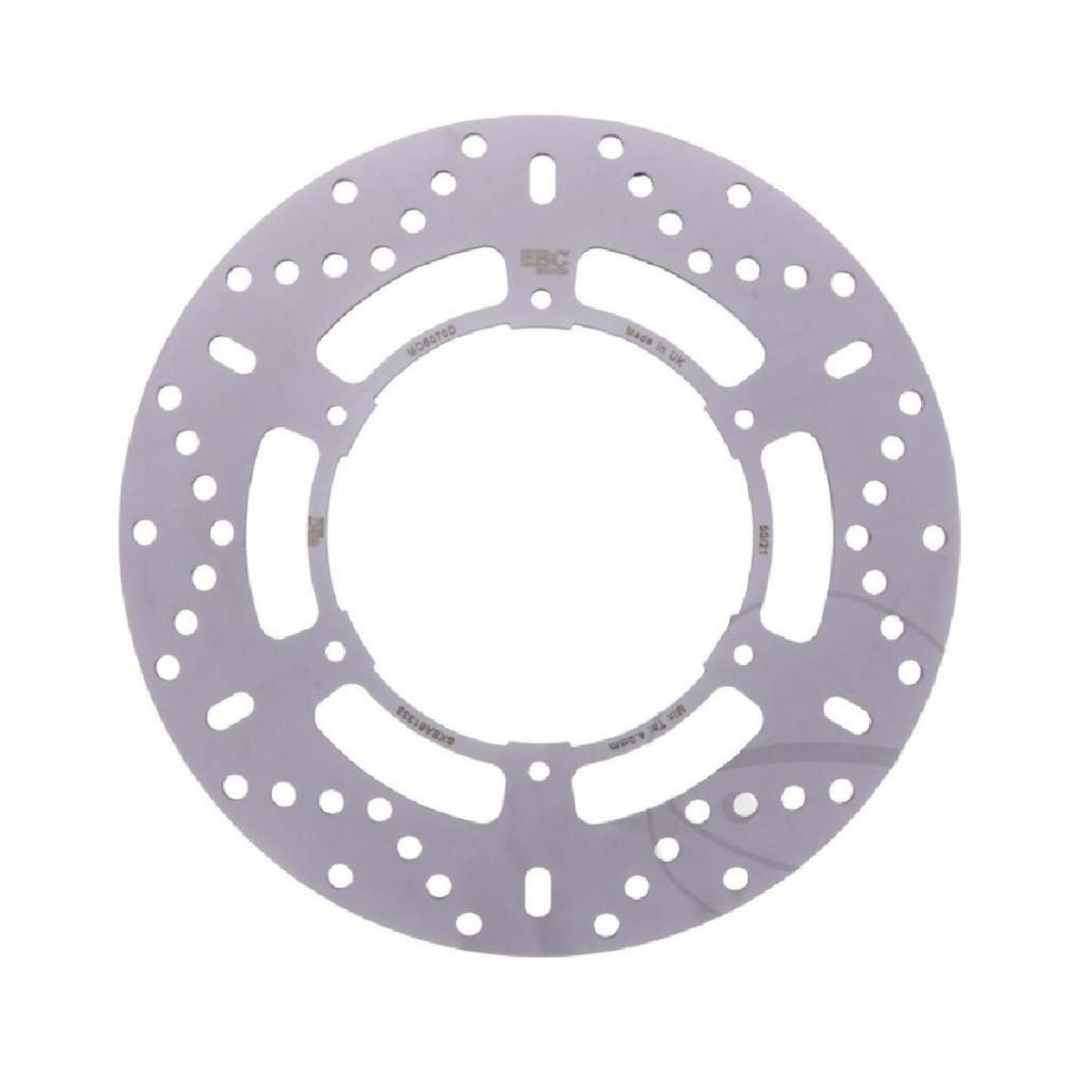 EBC MD6070D Bremsscheibe vorne für Yamaha XT 600 / XT 600 Z Ténéré Bj. 1983–1995 – starr, 267 mm