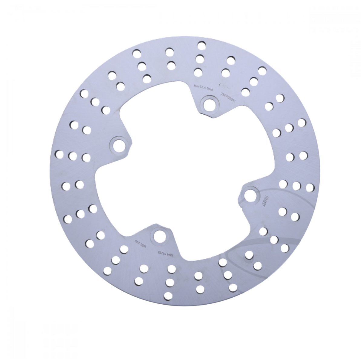 TRW Bremsscheibe hinten Honda NSS 125 250 300 Forza CB 250 CB 500 FJS 600 Silver Wing XL 600 650 700 Transalp XRV 650 Africa Twin CB 750 CB 900 Hornet – Motorrad Bremsscheibe