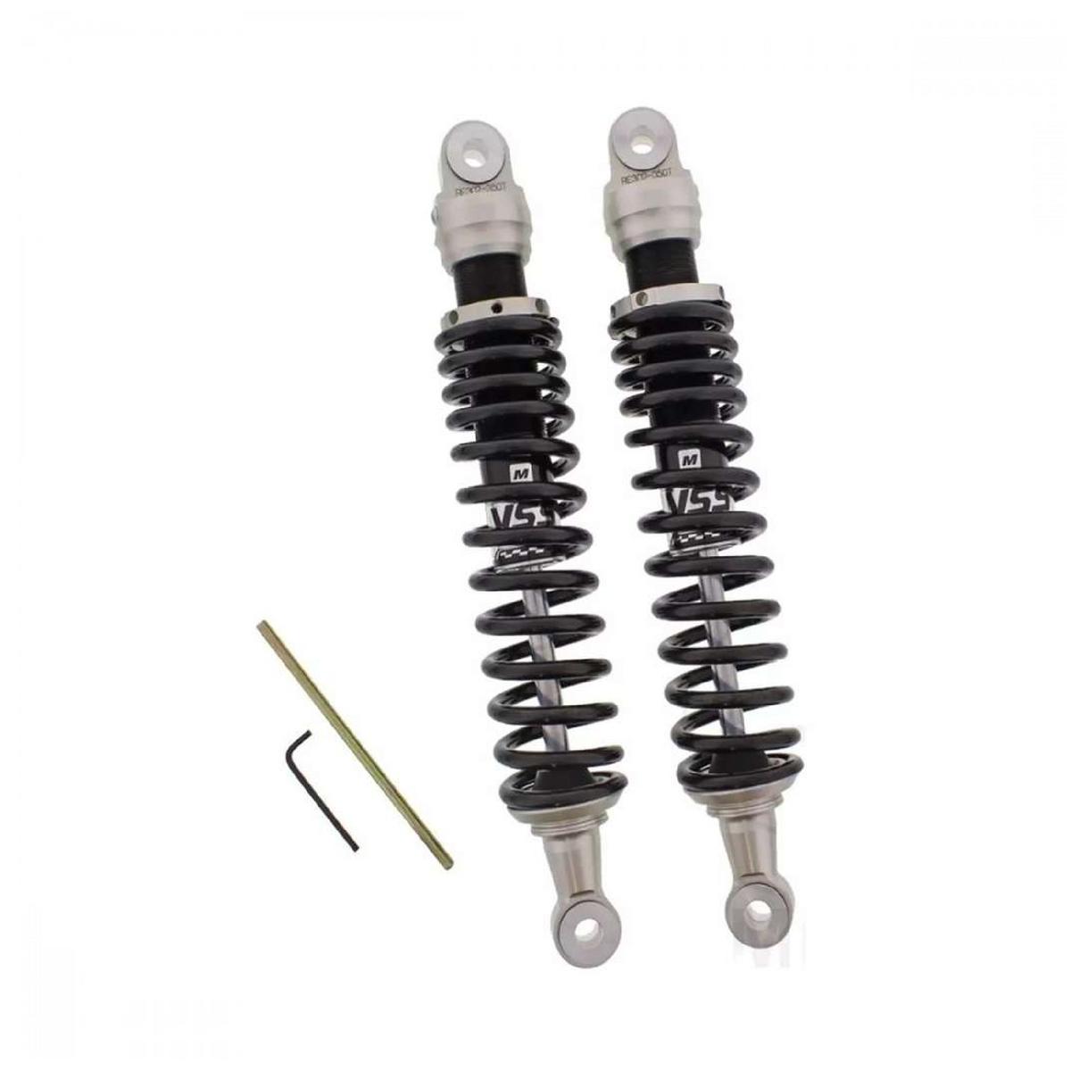 YSS RE302-350T-02S-88 Stereo-Federbeinsatz für Harley-Davidson Sportster 883 / 1200 und FXRS 1340 Low Rider – einstellbar, 350 mm