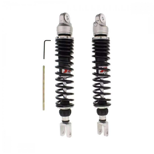YSS TZ362-370TRL-08-88 Federbein-Satz für BMW C1 125 / C1 200 einschließlich ABS – Gasdruck, 370 mm, schwarze Federn
