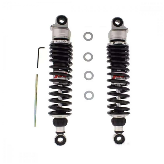 YSS RZ362-330TRL-38-88 Federbein-Satz für Yamaha VMX-12 1200 Vmax – Gasdruck, 330 mm, schwarze Federn
