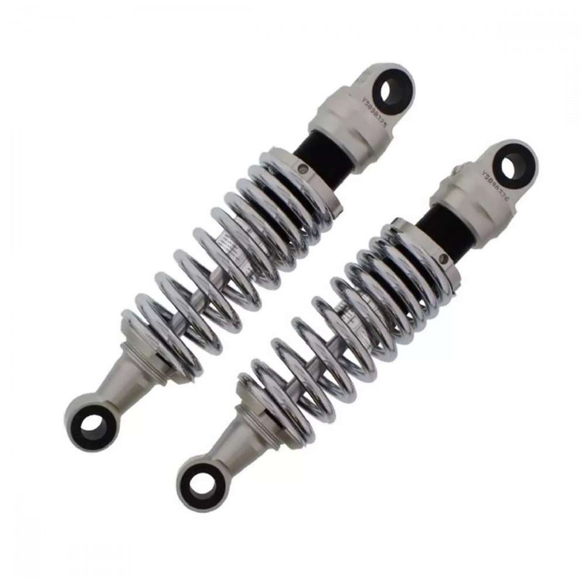 YSS RE302-270T-02-81 Federbein für Suzuki LS 650 Savage / Yamaha XV 535, 750, 1000 und 1100 Virago – Gasdruck, 270 mm, Feder chrom