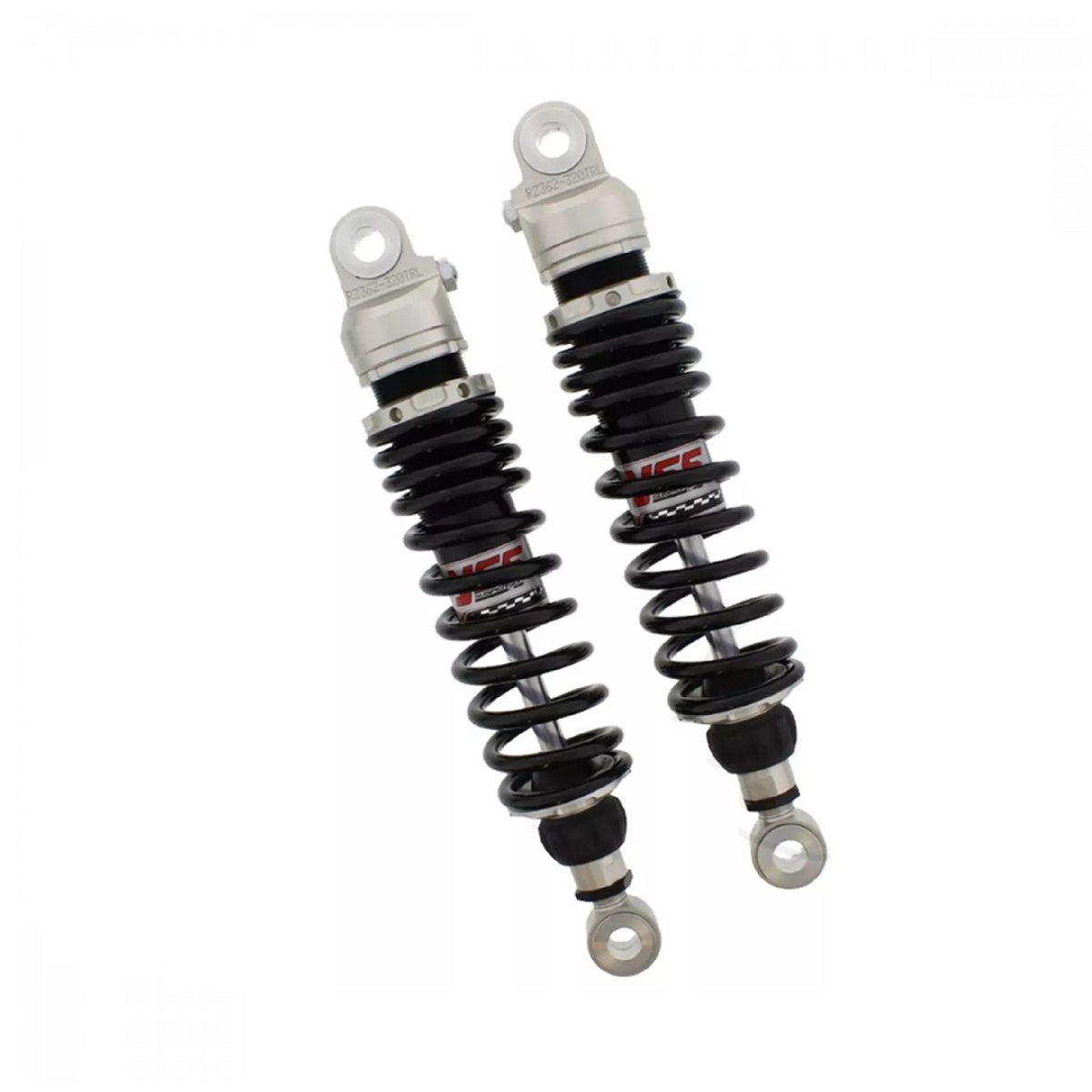 YSS RZ362-320TRL-20-88 Federbein Stereo einstellbar für Moto Guzzi Le Mans 850 / V1000 / SP 1000 / V65 – Gasdruck, 315–325 mm, schwarz
