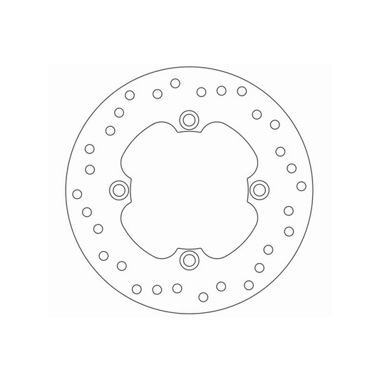 Ferodo FMD0014R Bremsscheibe hinten für Honda CB 600 Hornet / CBR 600 / CBR 900 / CBR 1000 / VTR 1000 / Triumph Speed Triple / Daytona 955 – starr, 220 mm
